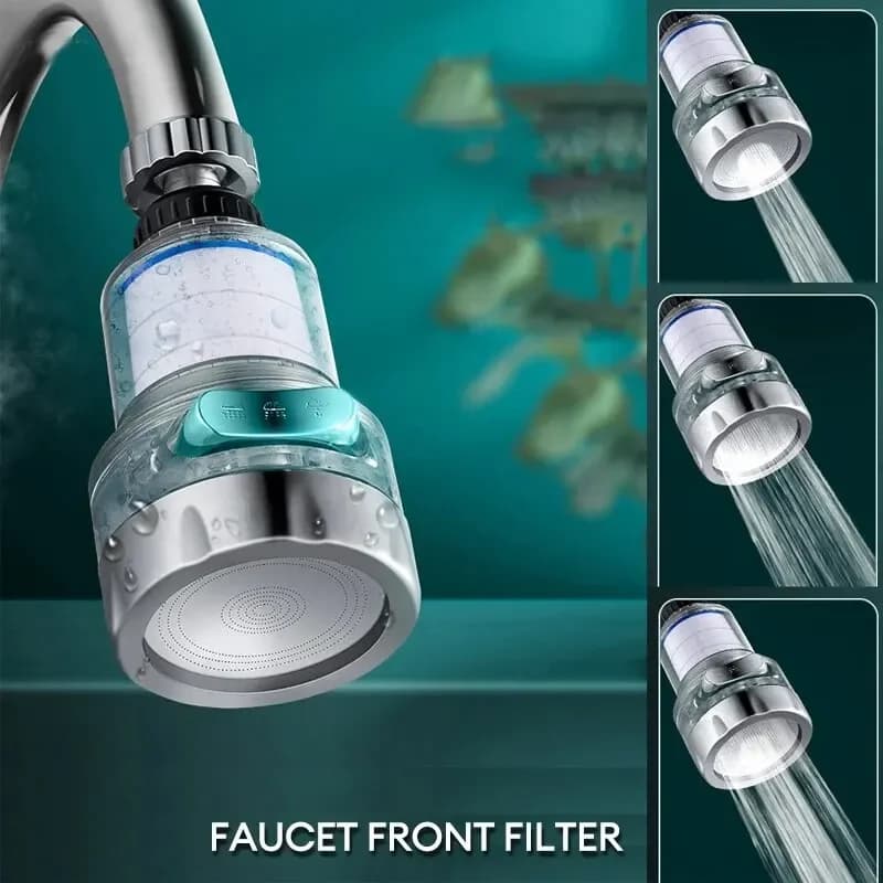 360° Rotating Faucet Filter